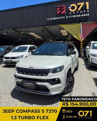 JEEP COMPASS 1.3 T270 TURBO FLEX S AT6